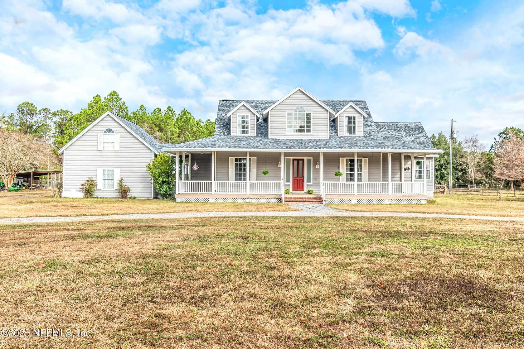 5.37 Acres of Land with Home for Sale in Macclenny, Florida