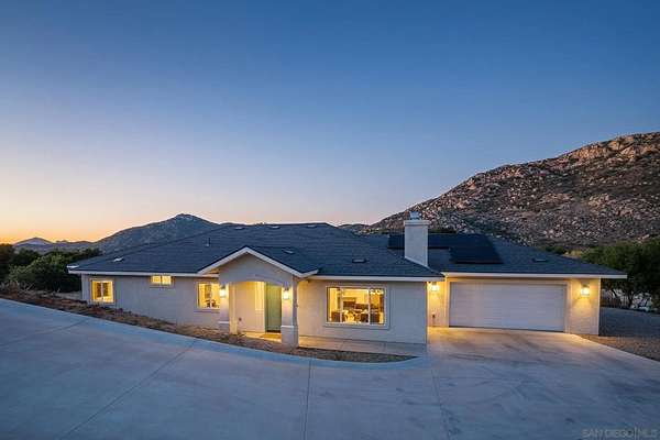 2.36 Acres of Residential Land with Home for Sale in Ramona, California