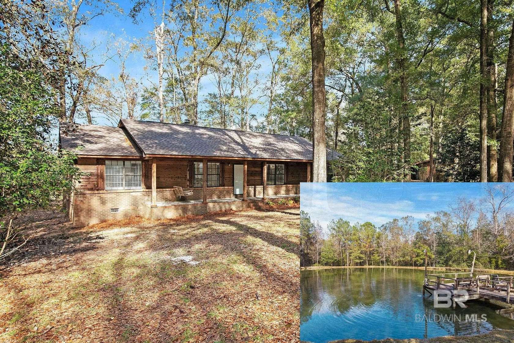 5 Acres of Residential Land with Home for Sale in Flomaton, Alabama