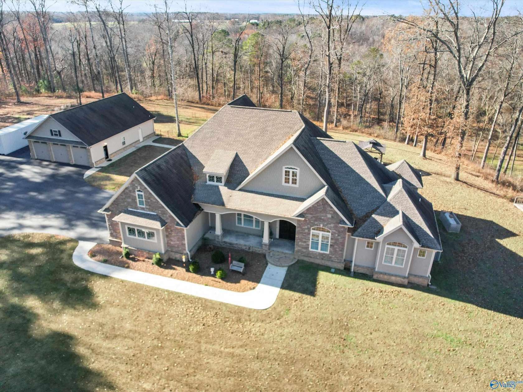 27.3 Acres of Land with Home for Sale in Toney, Alabama