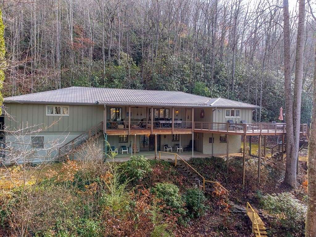 3.34 Acres of Land with Home for Sale in Franklin, North Carolina
