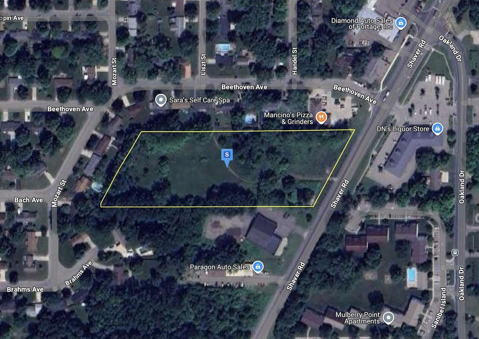 5.72 Acres of Commercial Land for Sale in Portage, Michigan