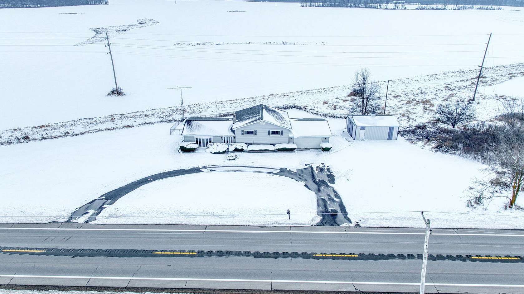 2.16 Acres of Residential Land with Home for Sale in Clayton, Michigan