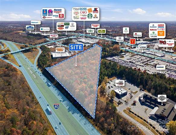 11 Acres of Mixed-Use Land for Sale in Hickory, North Carolina