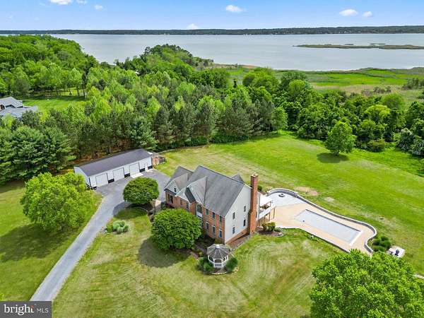 21.4 Acres of Land with Home for Sale in St. Leonard, Maryland