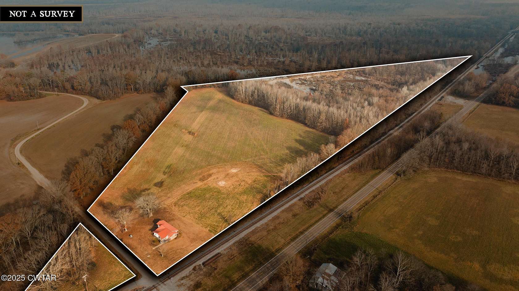 34.6 Acres of Recreational Land with Home for Sale in McKenzie, Tennessee