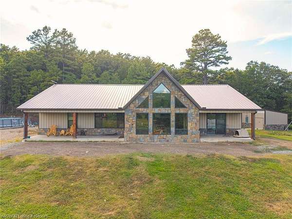 39.8 Acres of Land with Home for Sale in Wister, Oklahoma