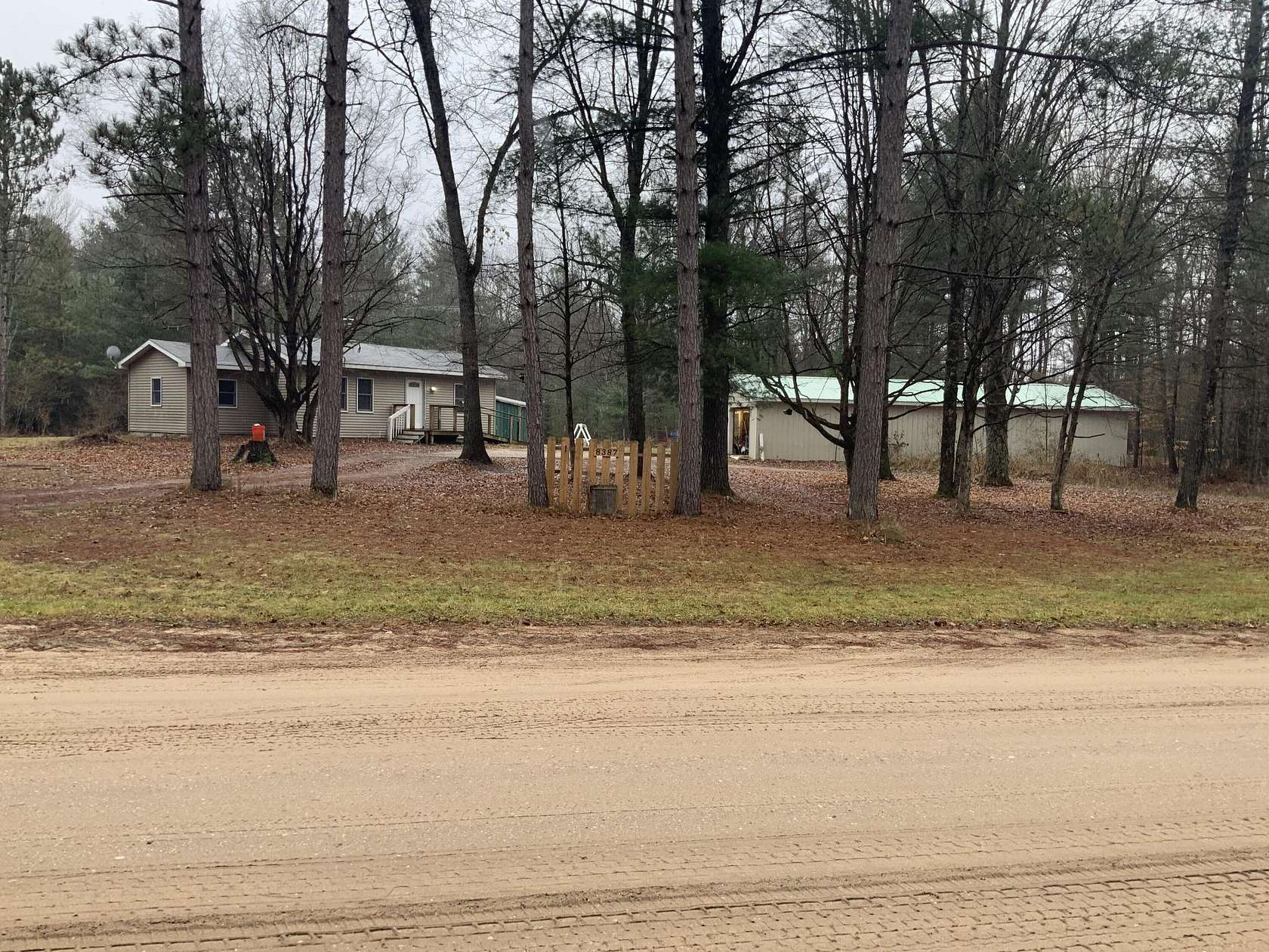 10 Acres of Residential Land with Home for Sale in Luther, Michigan