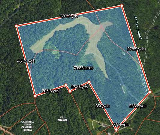 100 Acres of Recreational Land for Sale in Flatgap, Kentucky