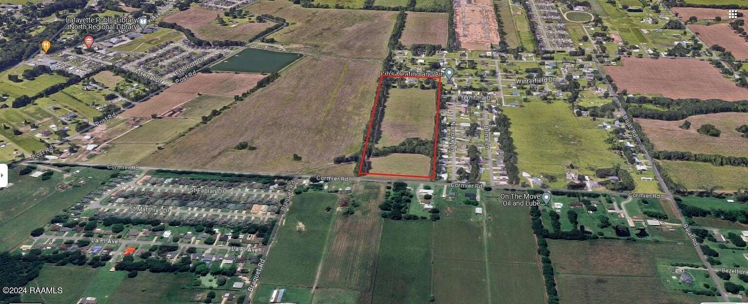 20 Acres of Land for Sale in Carencro, Louisiana