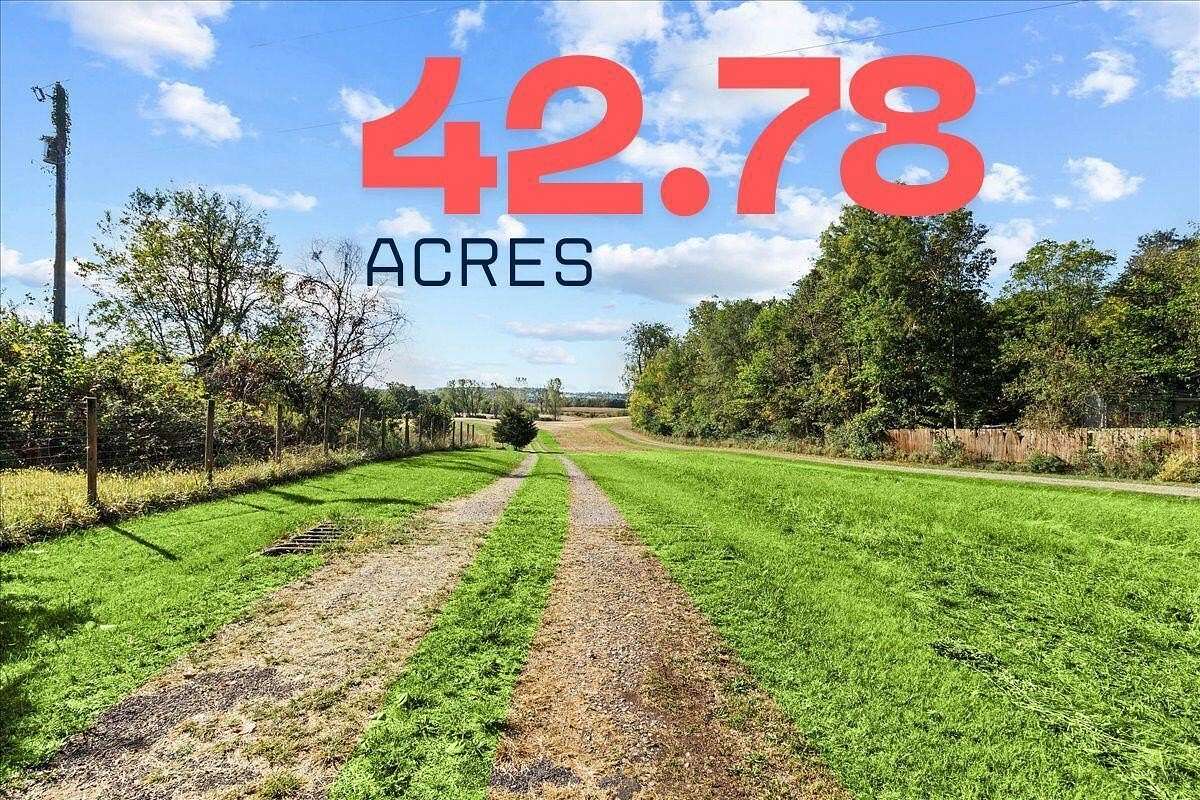 42.8 Acres of Land with Home for Sale in Zanesfield, Ohio