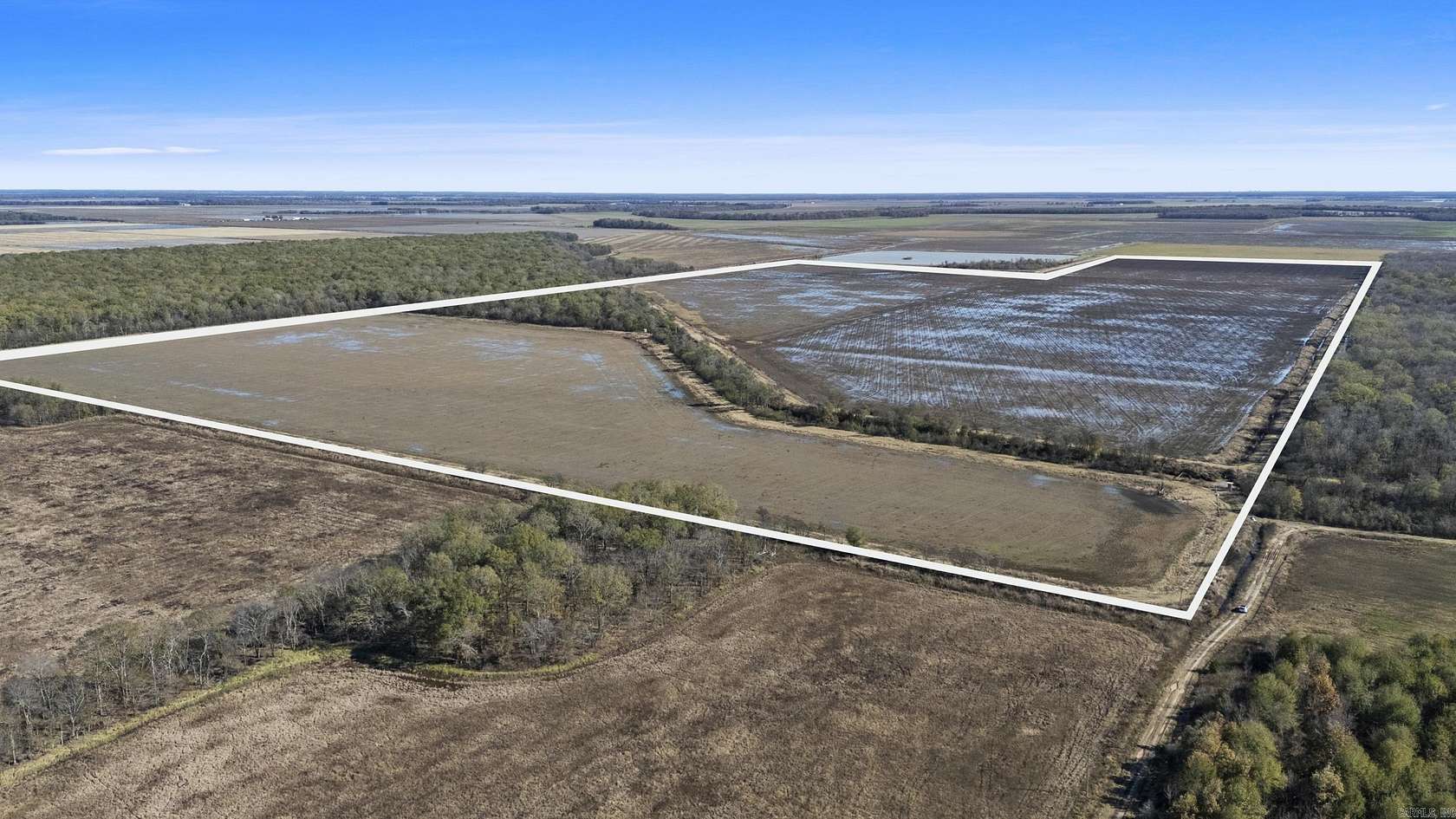 280 Acres of Recreational Land & Farm for Sale in England, Arkansas