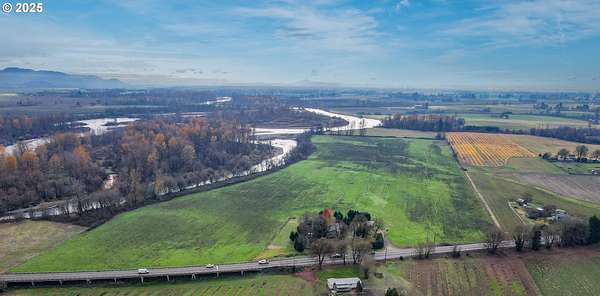 70.3 Acres of Land with Home for Sale in Harrisburg, Oregon