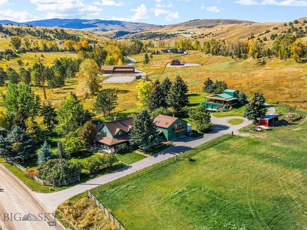 4.38 Acres of Residential Land with Home for Sale in Gallatin Gateway, Montana