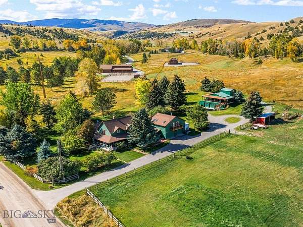 4.38 Acres of Residential Land with Home for Sale in Gallatin Gateway, Montana