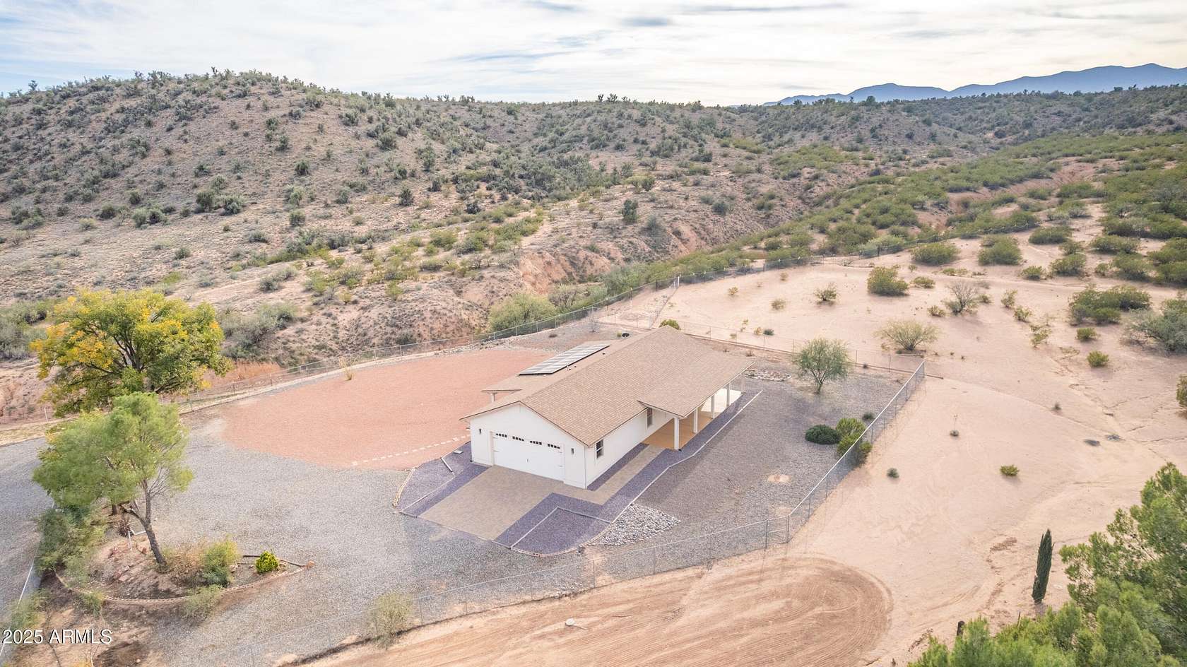 3.4 Acres of Residential Land with Home for Sale in Cornville, Arizona