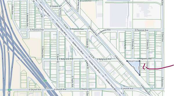 1 Acre of Commercial Land for Sale in Fresno, California