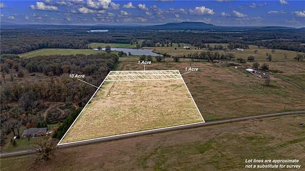 10 Acres of Land for Sale in Pottsville, Arkansas