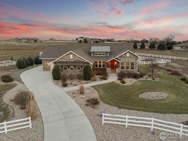 3.7 Acres of Residential Land with Home for Sale in Severance, Colorado