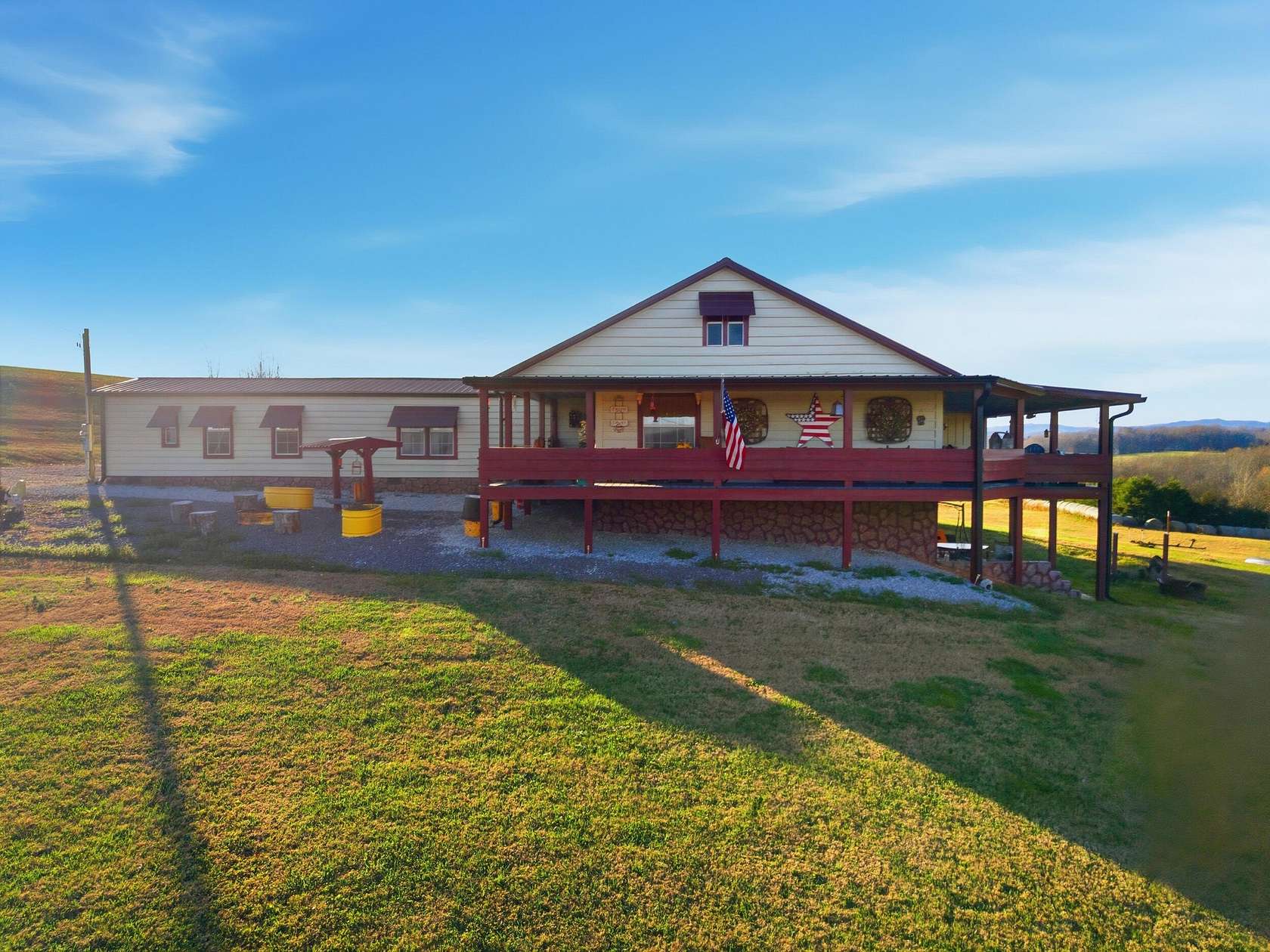 3.1 Acres of Land with Home for Sale in Rutledge, Tennessee