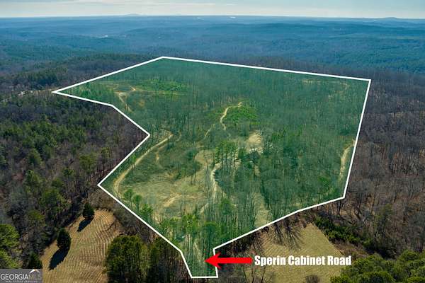 123 Acres of Land with Home for Sale in Ball Ground, Georgia