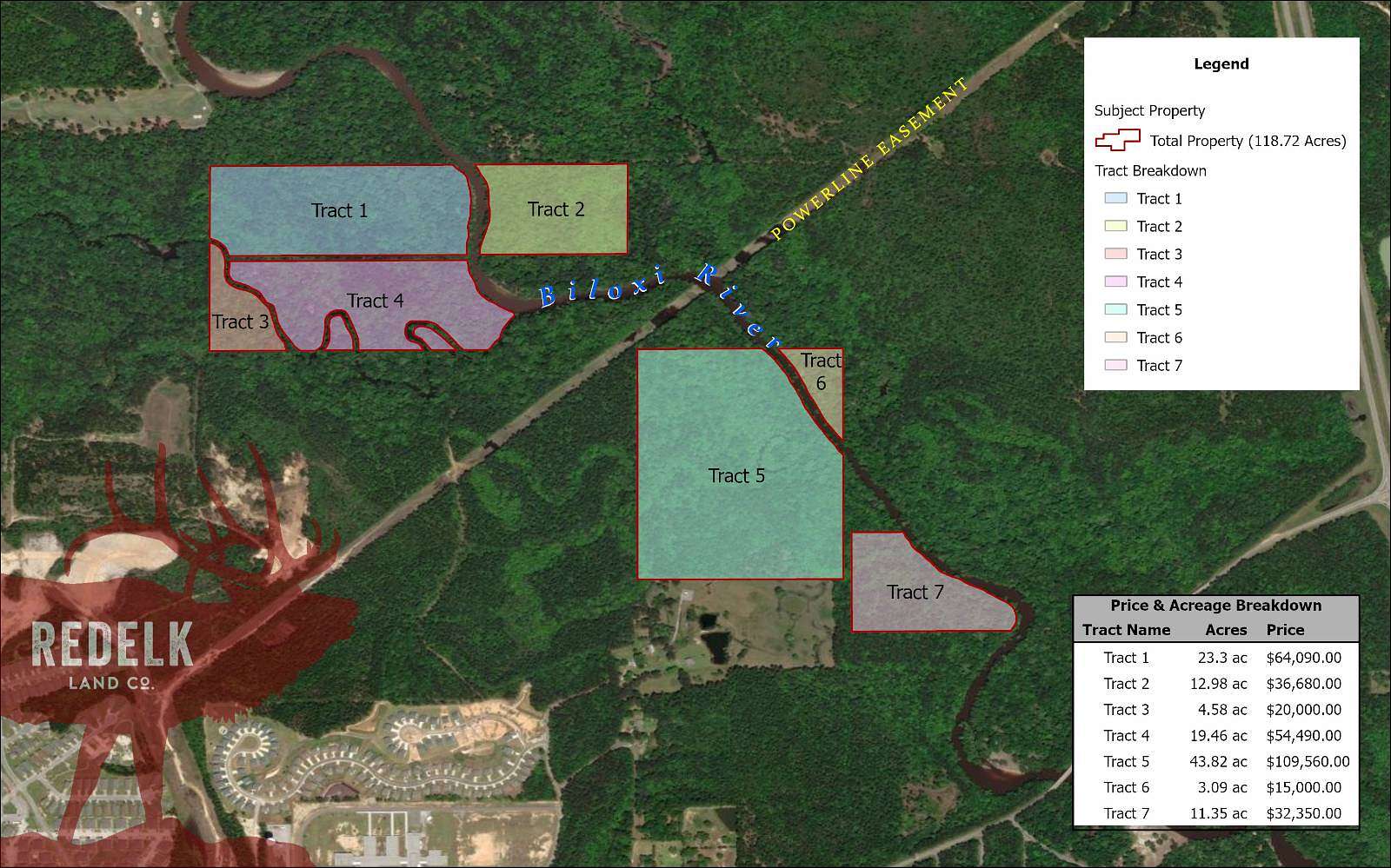 23.3 Acres of Recreational Land for Sale in Gulfport, Mississippi