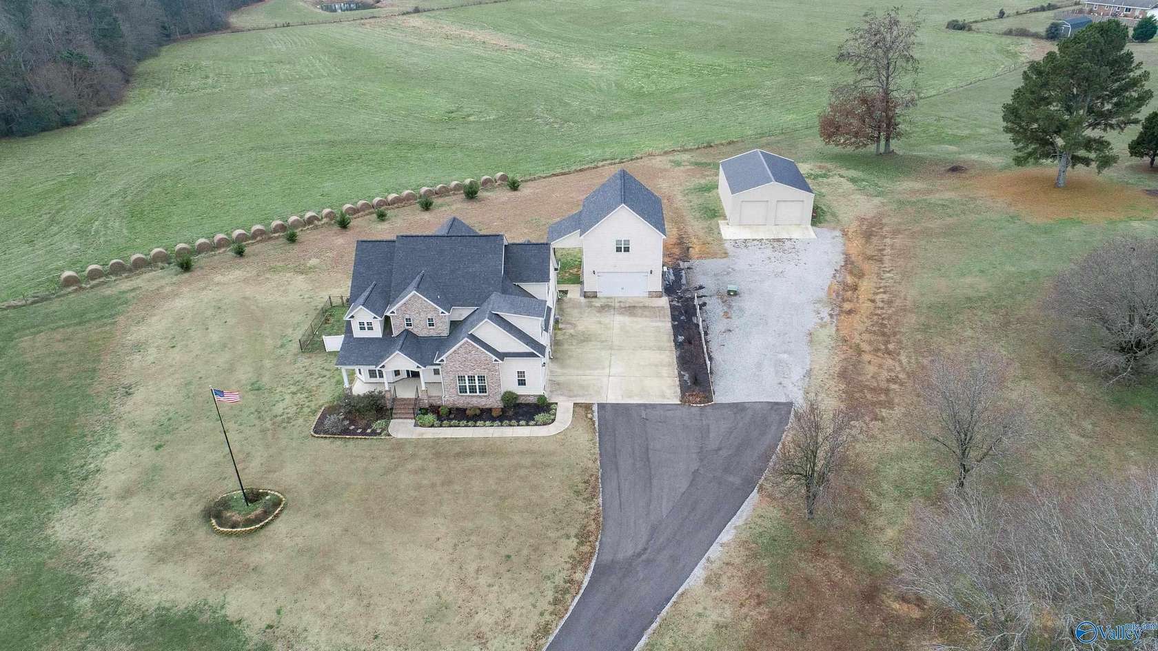 4.33 Acres of Land with Home for Sale in Ardmore, Alabama