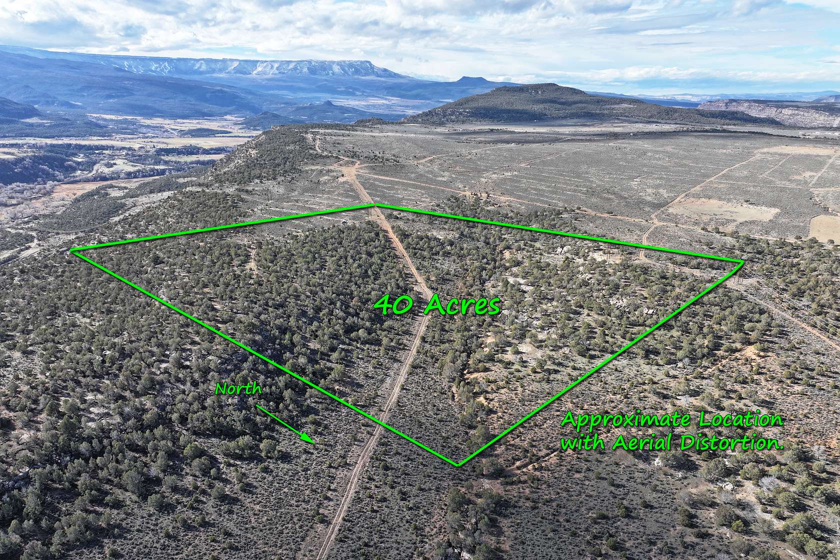 40 Acres of Land for Sale in Mesa, Colorado