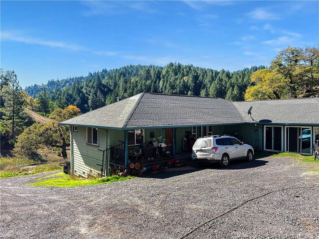 40.7 Acres of Recreational Land with Home for Sale in Redwood Valley, California