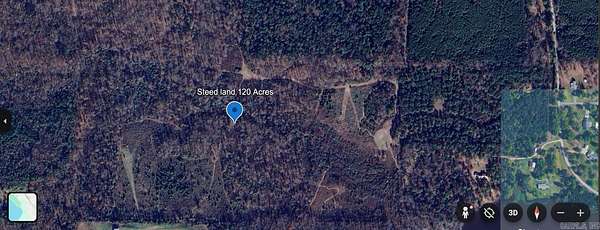 120 Acres of Recreational & Residential Land for Sale in Star City, Arkansas