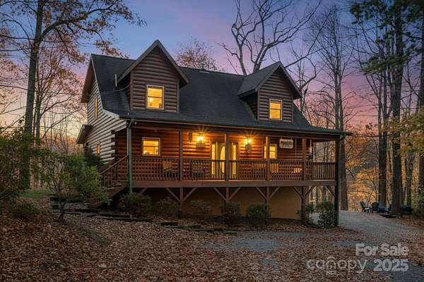 3.34 Acres of Residential Land with Home for Sale in Black Mountain, North Carolina