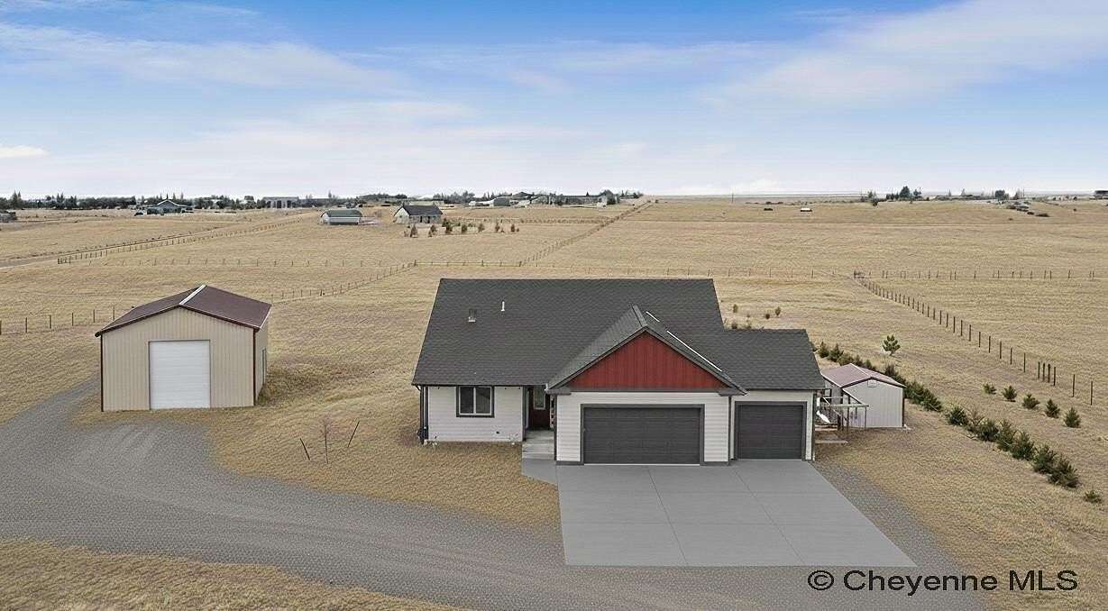 5.13 Acres of Land with Home for Sale in Cheyenne, Wyoming