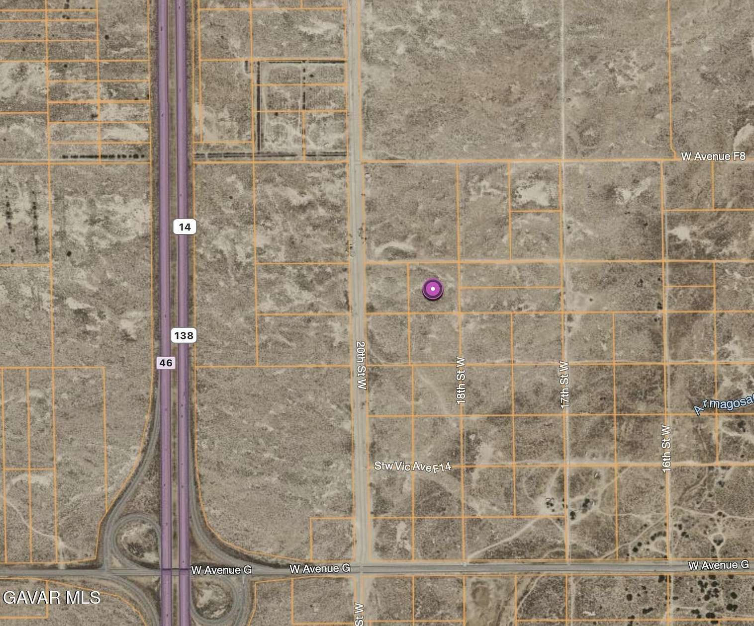 2.53 Acres of Commercial Land for Sale in Lancaster, California