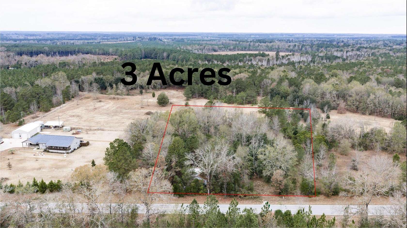 3 Acres of Residential Land for Sale in Williston, South Carolina