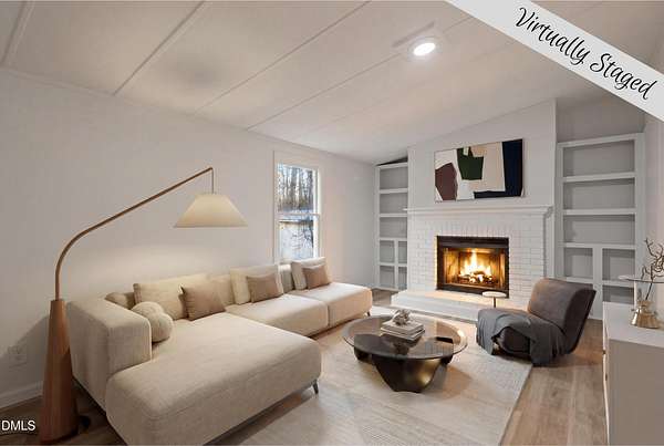 1.75 Acres of Residential Land with Home for Sale in Rougemont, North Carolina