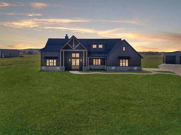 10 Acres of Land with Home for Sale in Grandview, Texas