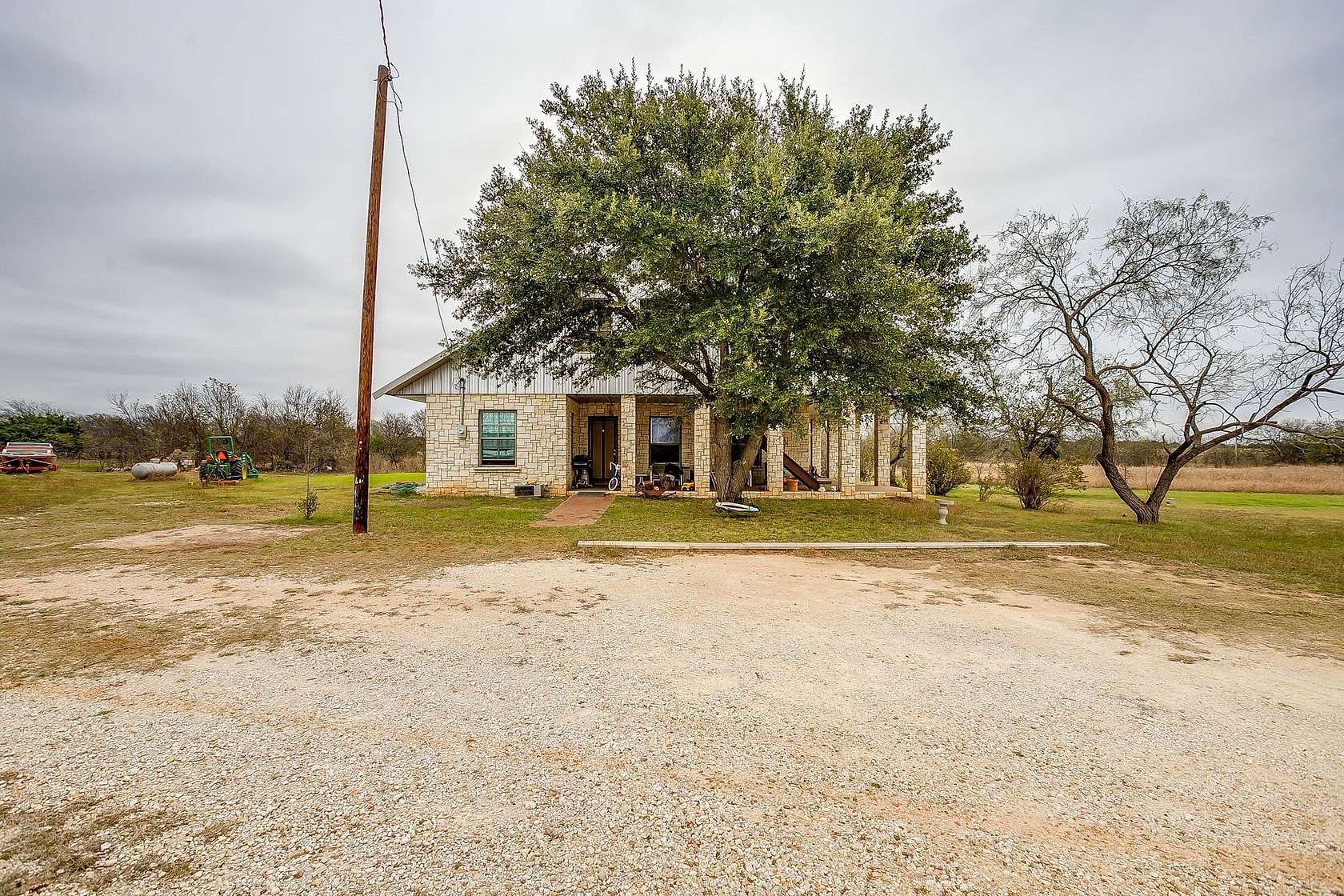 6 Acres of Land with Home for Sale in Blum, Texas