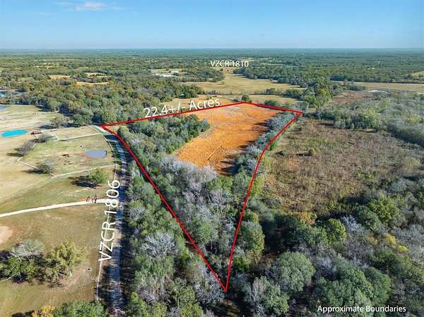 22.4 Acres of Agricultural Land for Sale in Grand Saline, Texas