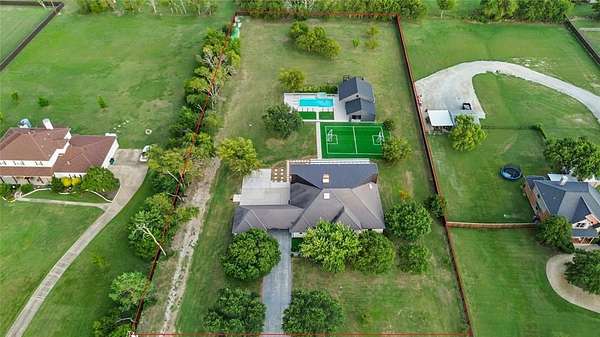 2.24 Acres of Residential Land with Home for Lease in Celina, Texas