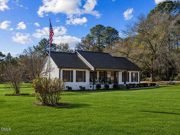 9.18 Acres of Land with Home for Sale in Lillington, North Carolina