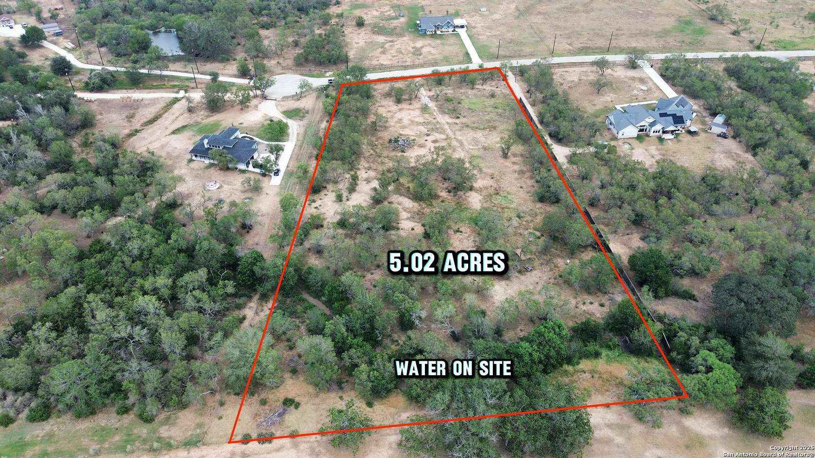 5 Acres of Residential Land for Sale in St. Hedwig, Texas