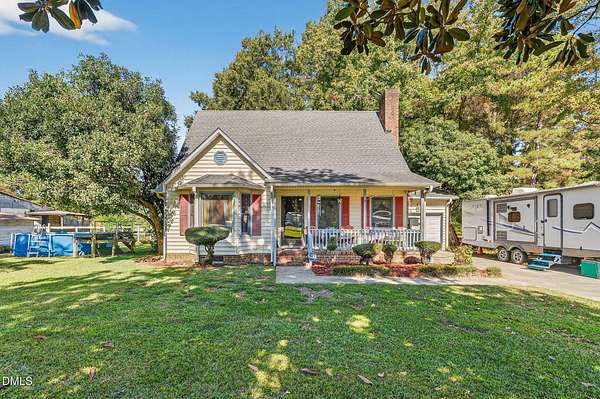 16.5 Acres of Land with Home for Sale in Goldsboro, North Carolina