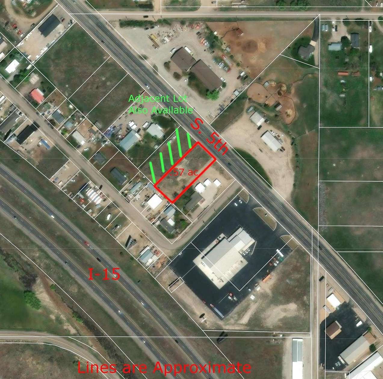 0.57 Acres of Commercial Land for Sale in Pocatello, Idaho