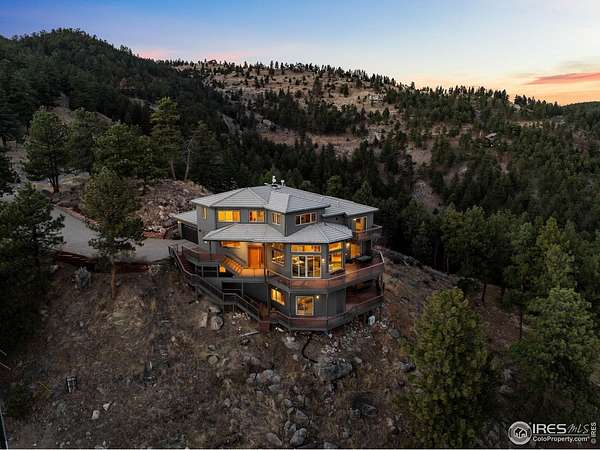 21.5 Acres of Recreational Land with Home for Sale in Boulder, Colorado