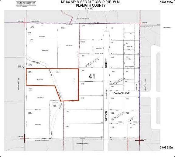 3.6 Acres of Residential Land for Sale in Klamath Falls, Oregon