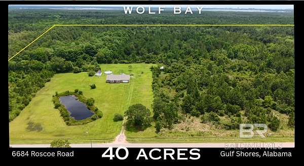 40 Acres of Land for Sale in Gulf Shores, Alabama