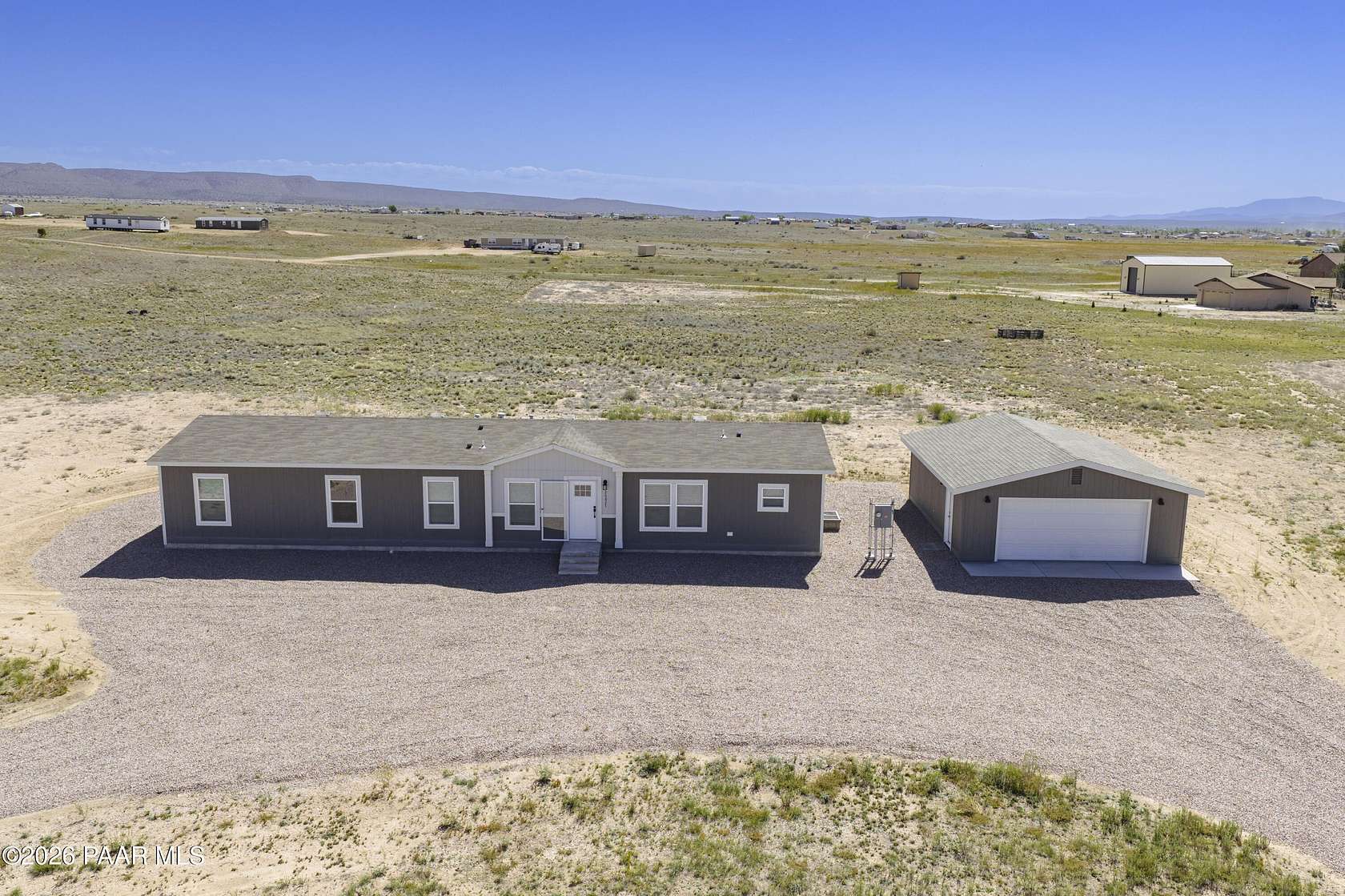 2 Acres of Land with Home for Sale in Paulden, Arizona