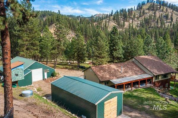7.4 Acres of Land with Home for Sale in Garden Valley, Idaho