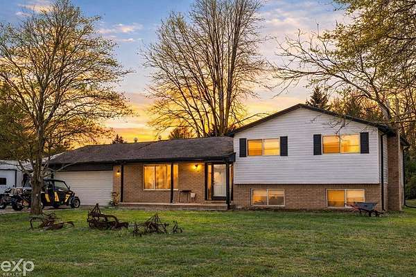 1.89 Acres of Residential Land with Home for Sale in Bruce Township, Michigan