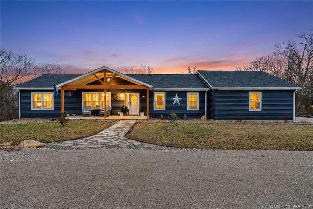 20.5 Acres of Recreational Land with Home for Sale in English, Indiana